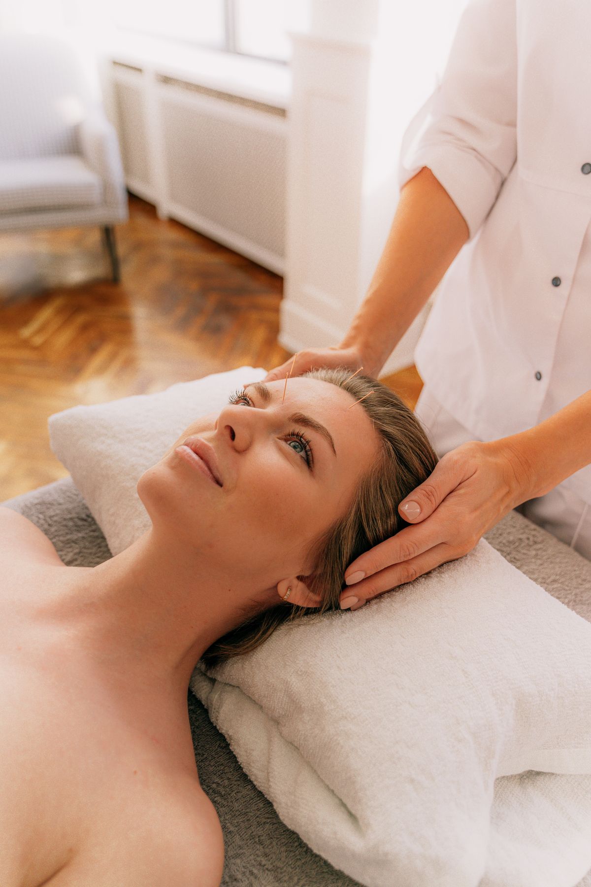 Indian head massage at a beauty salon near St Johns, Woking